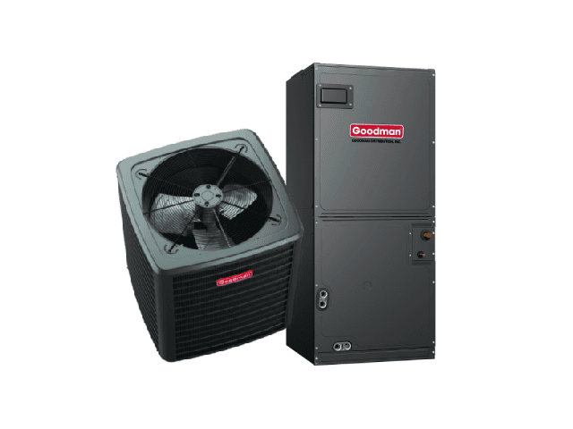 Goodman 5 Ton 16 SEER2 / 8.2 HSPF2 R-32 Matched Ducted Heat Pump System