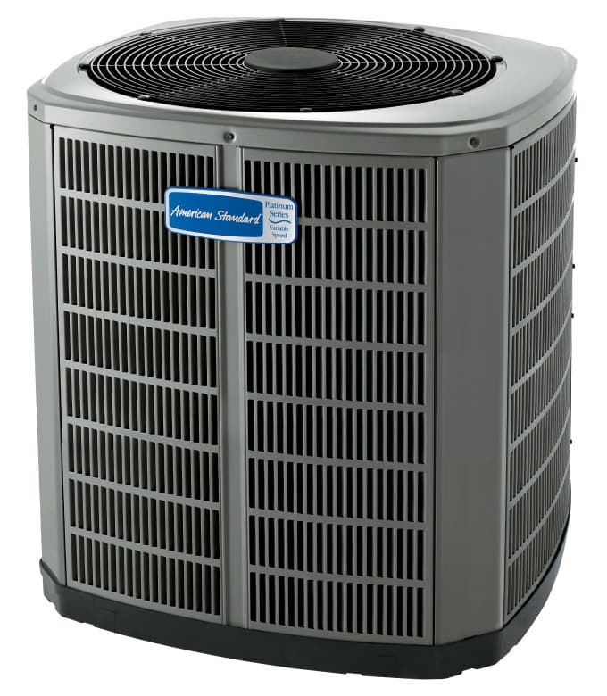 American Standard Platinum 20 4 Ton 20 SEER2 Variable-Speed Central Air Conditioner Condenser